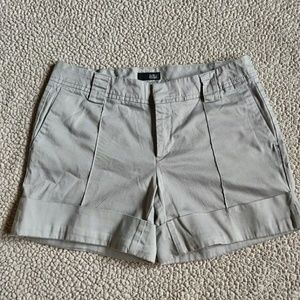 a.n.a Chino cuffed shorts. 5" inseam